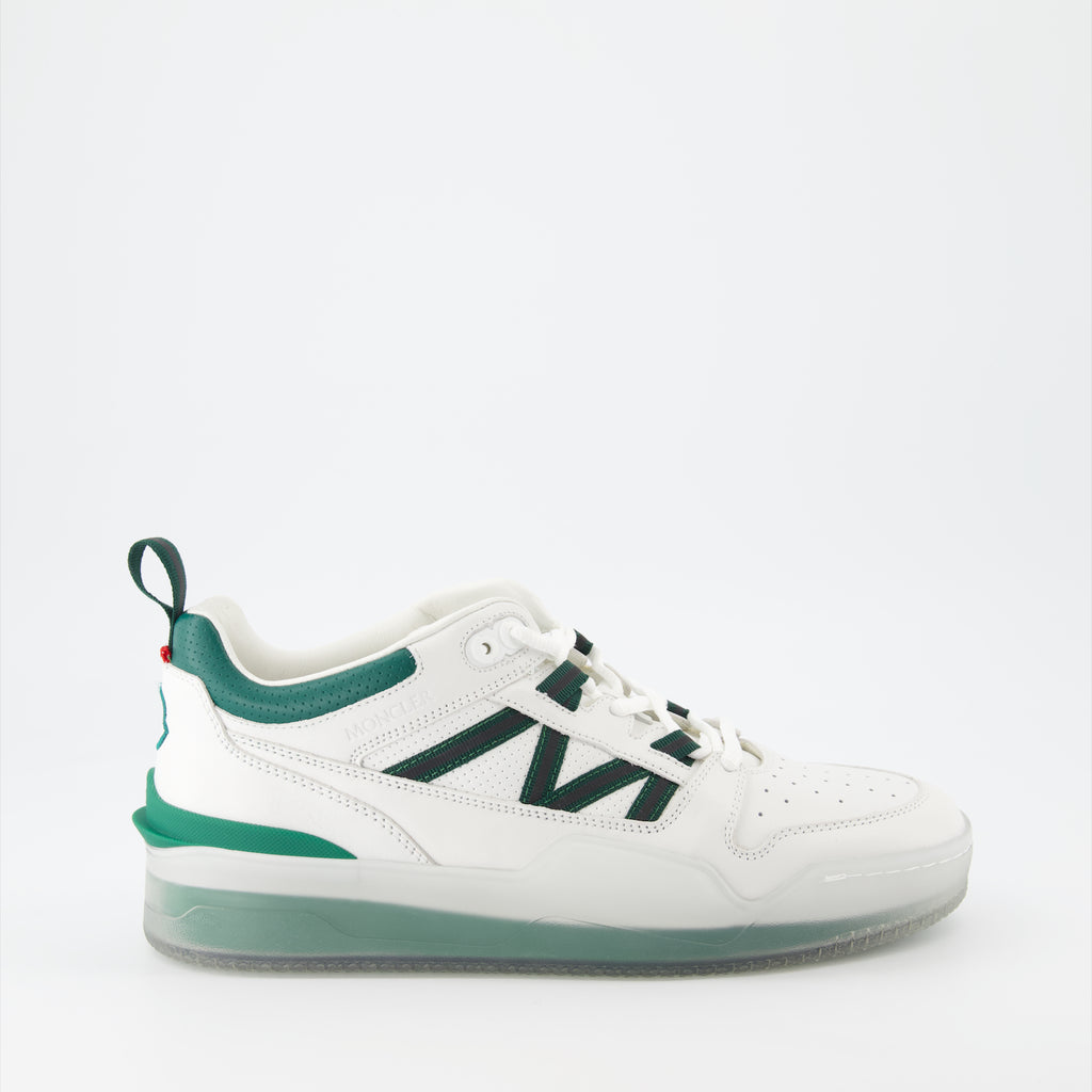Sneaker Baskets Pivot Moncler Verde Homme