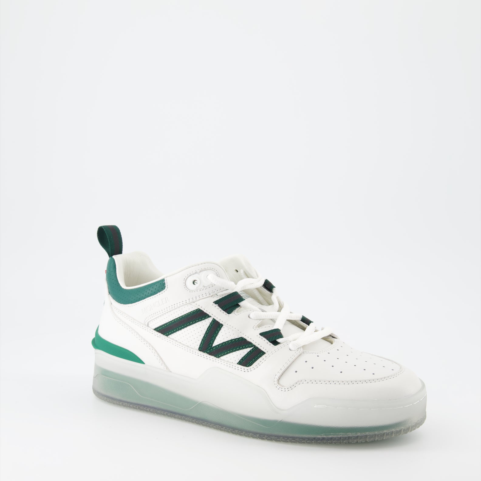 Sneaker Baskets Pivot Moncler Verde Homme