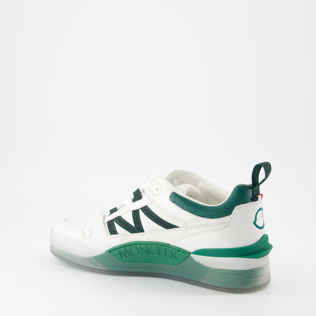 Sneaker Baskets Pivot Moncler Verde Homme