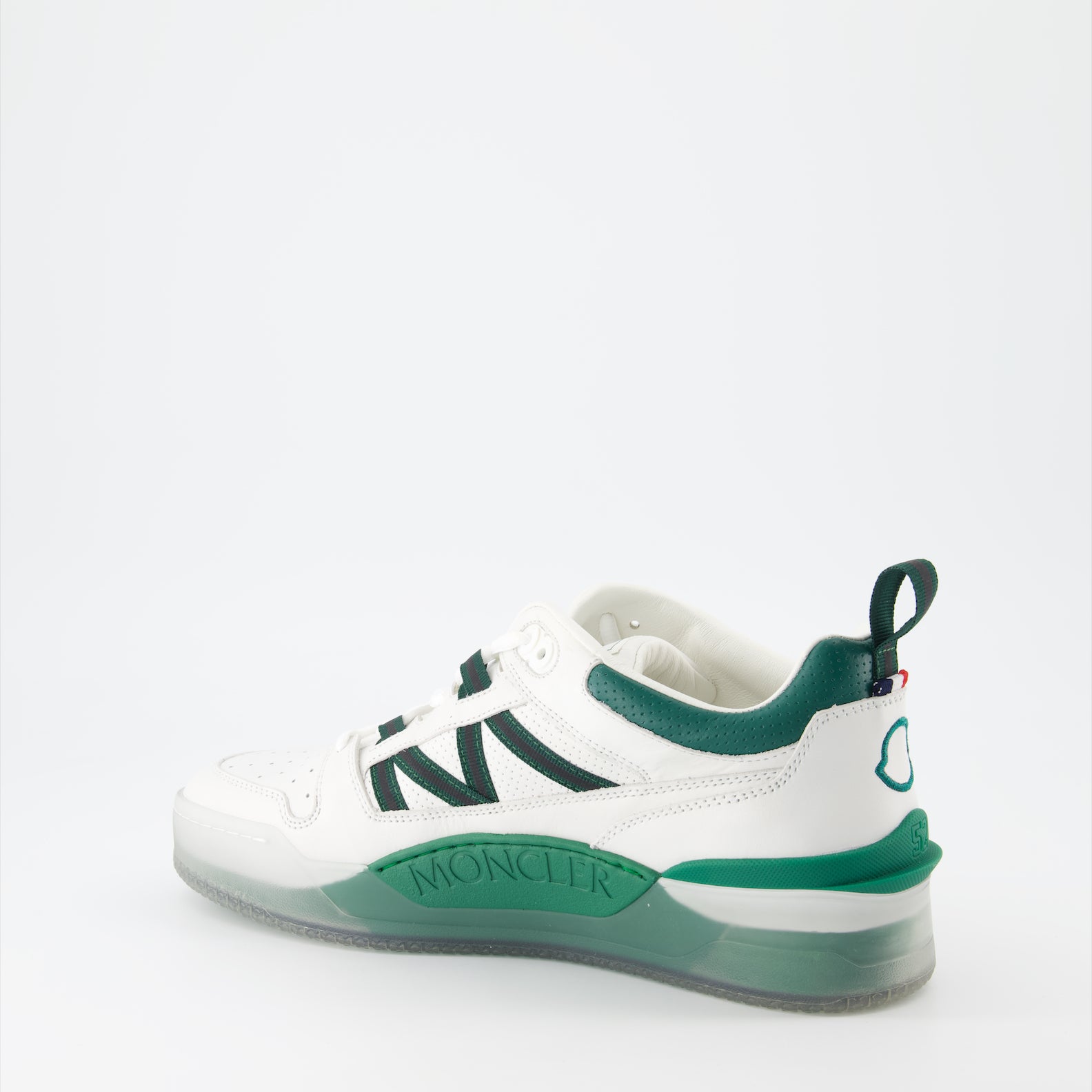 Sneaker Baskets Pivot Moncler Verde Homme