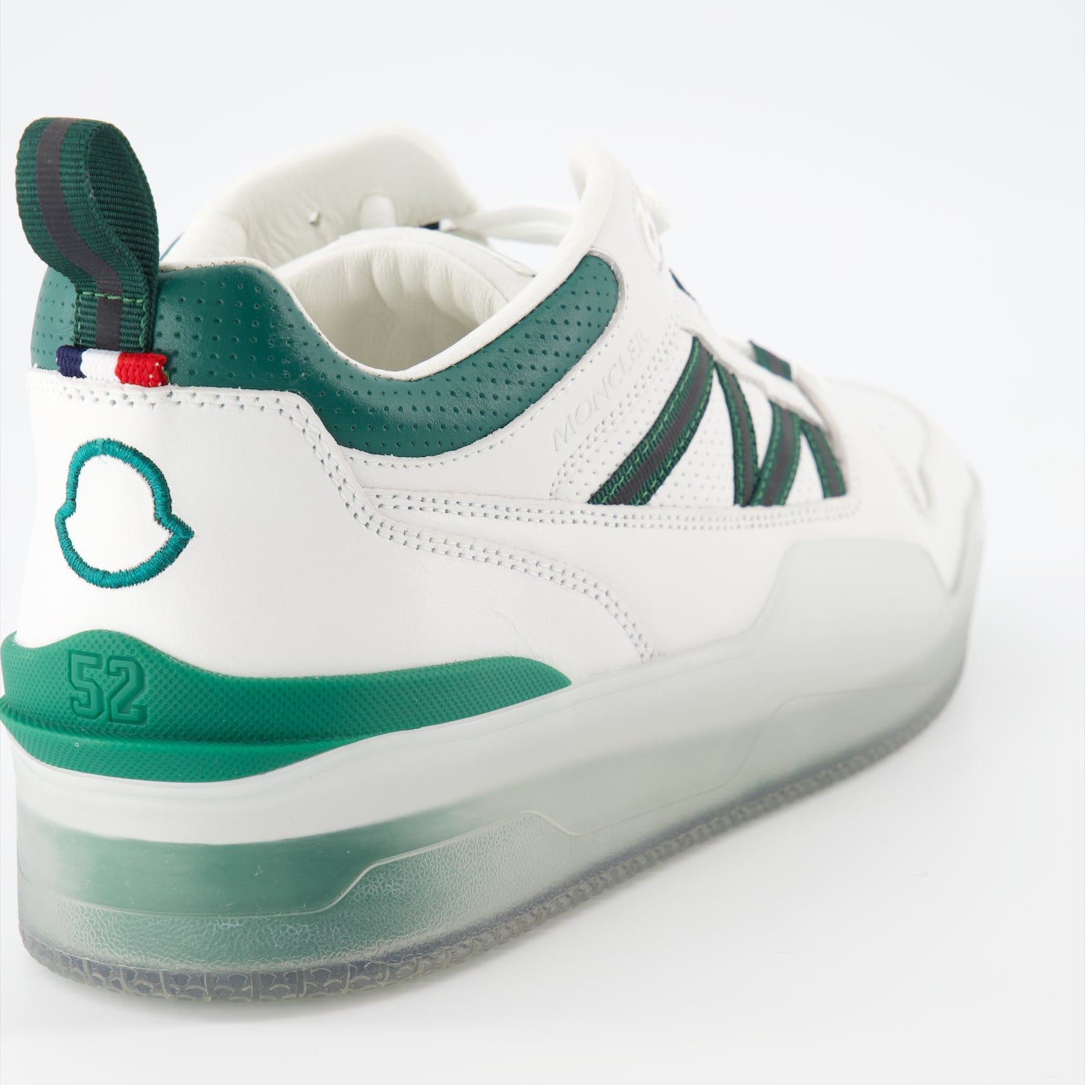 Sneaker Baskets Pivot Moncler Verde Homme