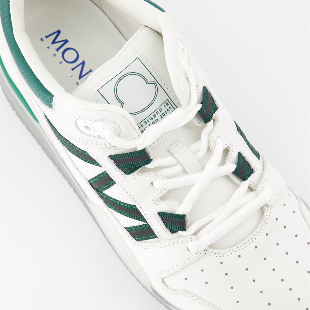 Sneaker Baskets Pivot Moncler Verde Homme