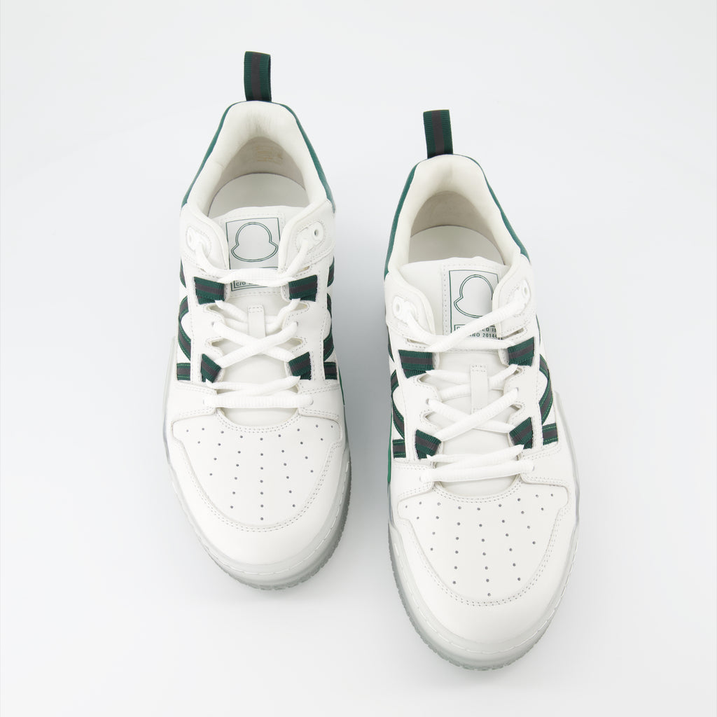 Sneaker Baskets Pivot Moncler Verde Homme