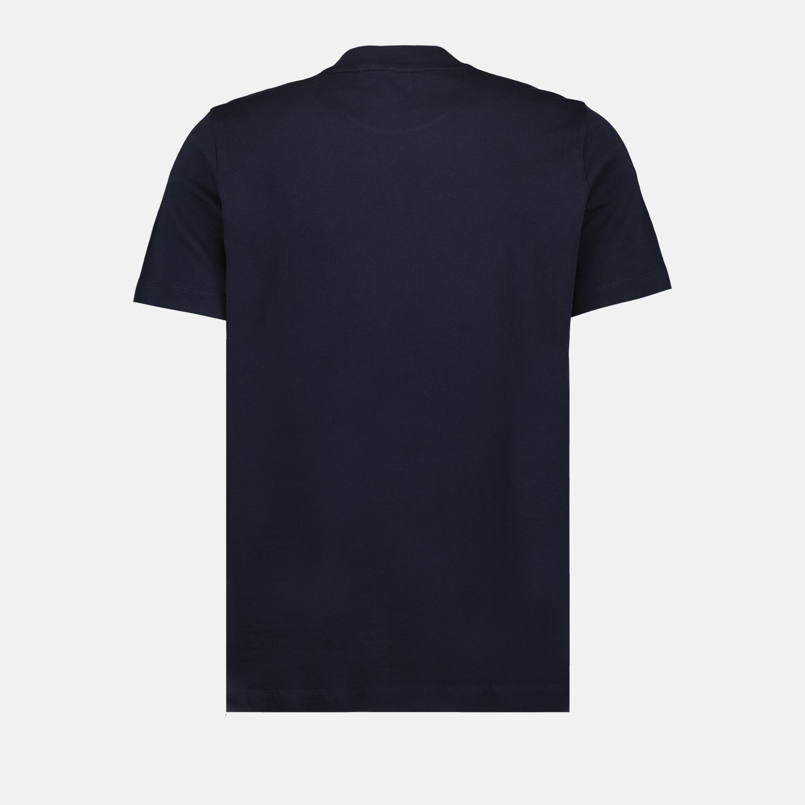 T-shirts Double logo t-shirt Moncler Blue Man