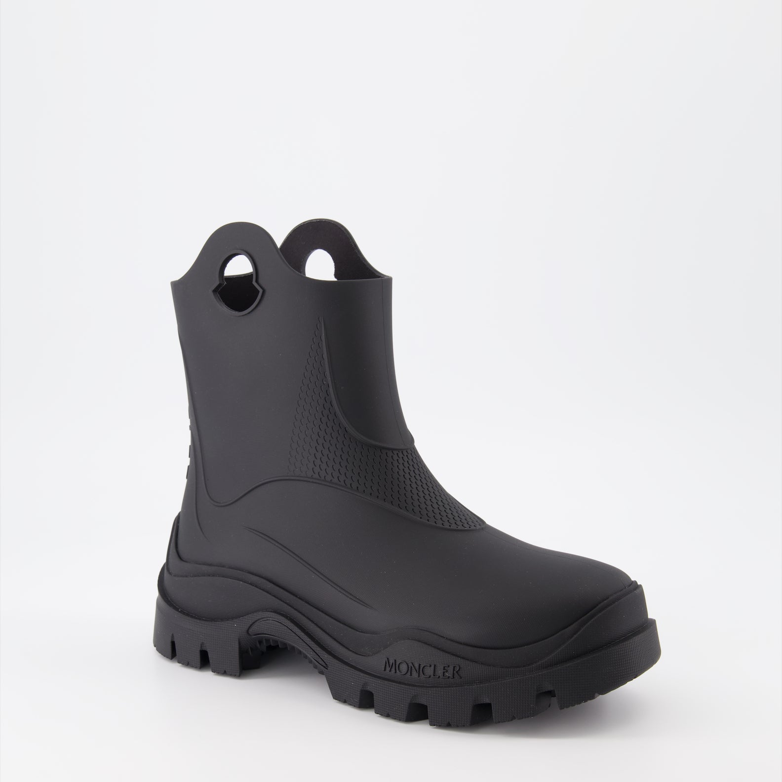 Bottines Bottines Misty Rain Moncler Noir Femme