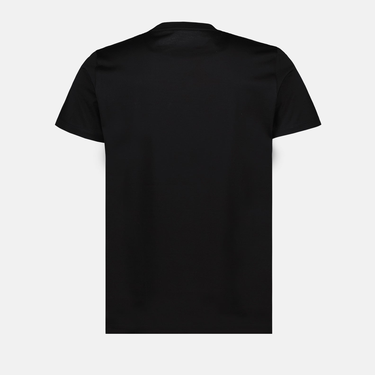 T-shirts Double logo t-shirt Moncler Black Man