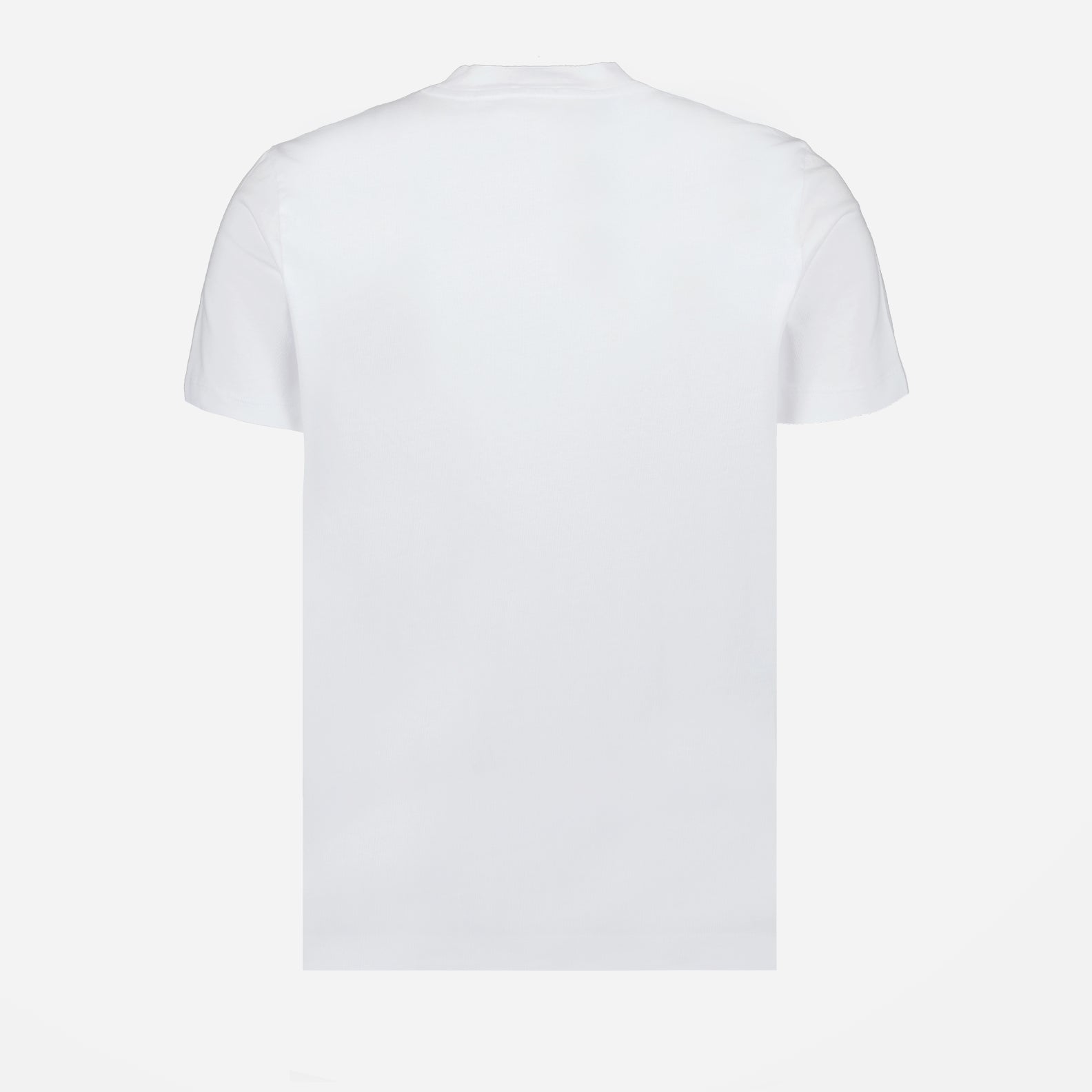 T-shirts T-shirt à double logo Moncler Blanc Homme