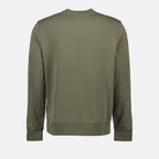 Sweatshirts Sweatshirt à double logo Moncler Kaki Homme