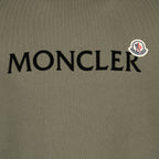 Sweatshirts Sweatshirt à double logo Moncler Kaki Homme