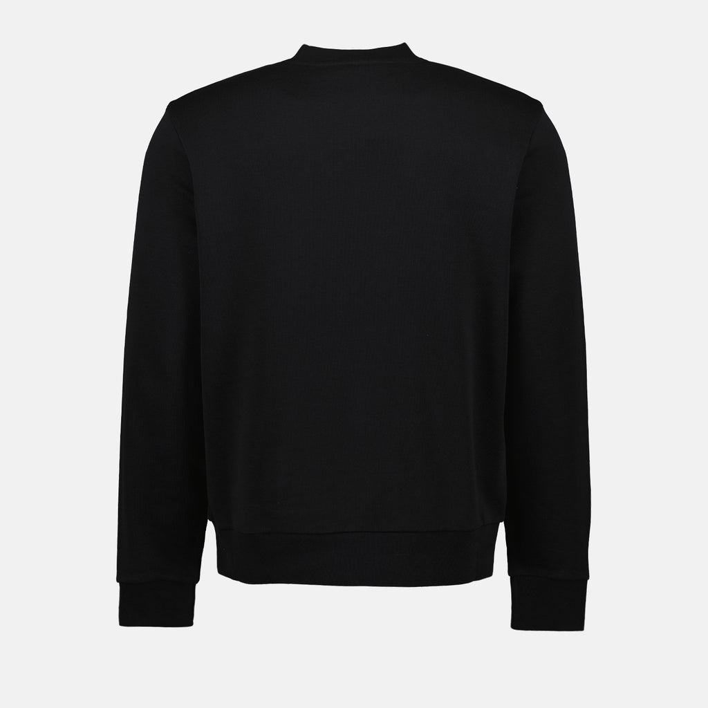 Sweatshirts Sweatshirt à double logo Moncler Noir Homme