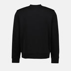 Sweatshirts Sweatshirt à double logo Moncler Noir Homme