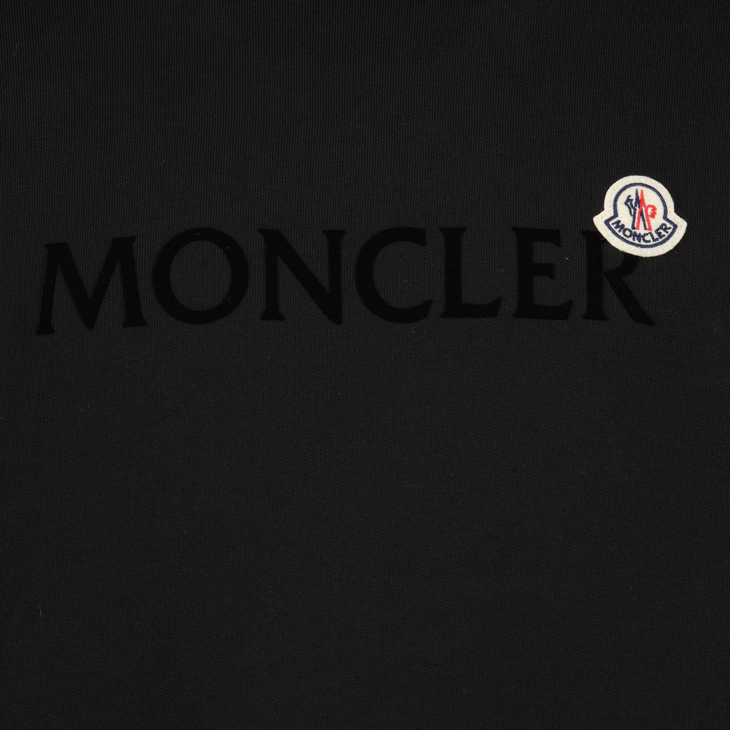 Sweatshirts Sweatshirt à double logo Moncler Noir Homme