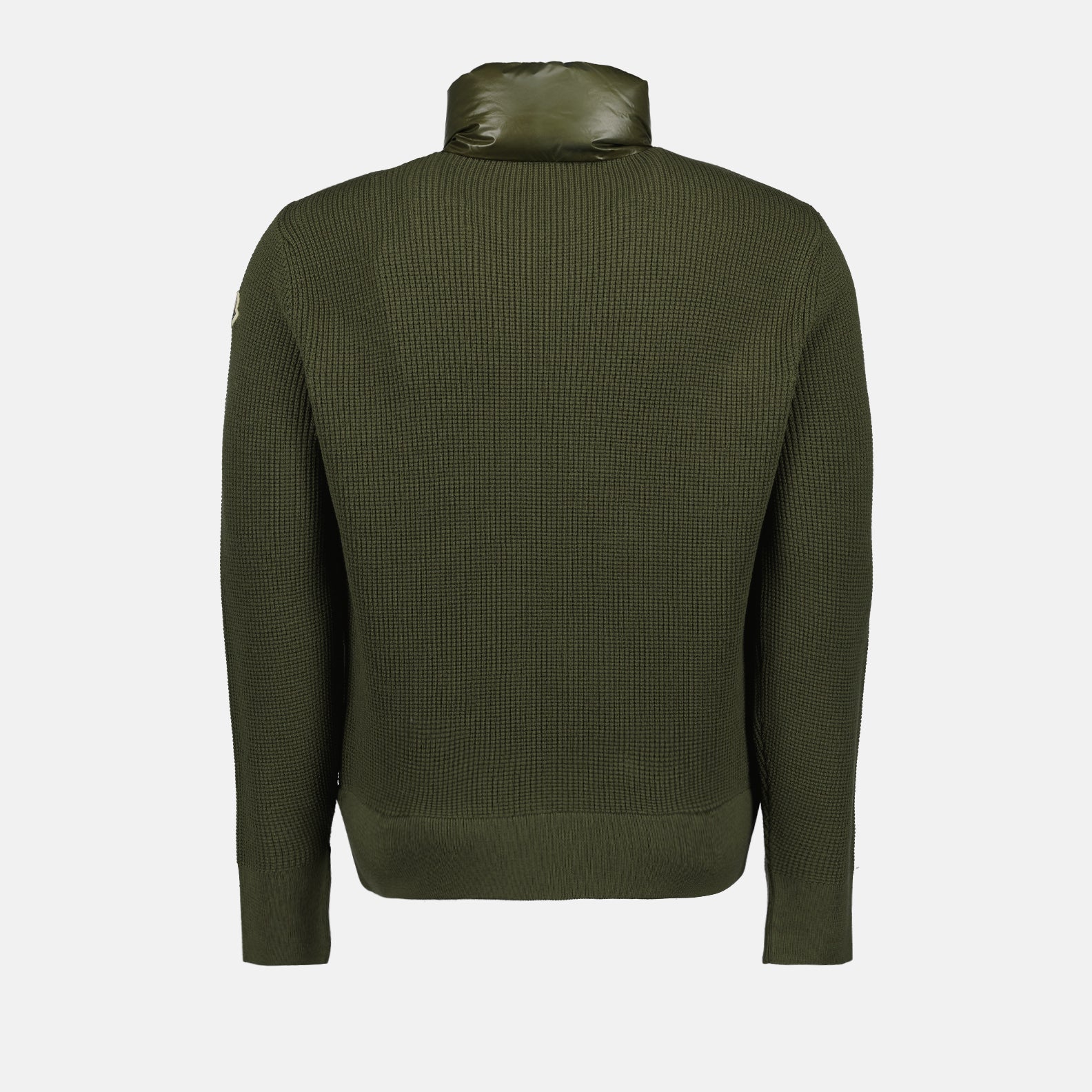 Vestes Veste bi-matière Moncler Vert Homme
