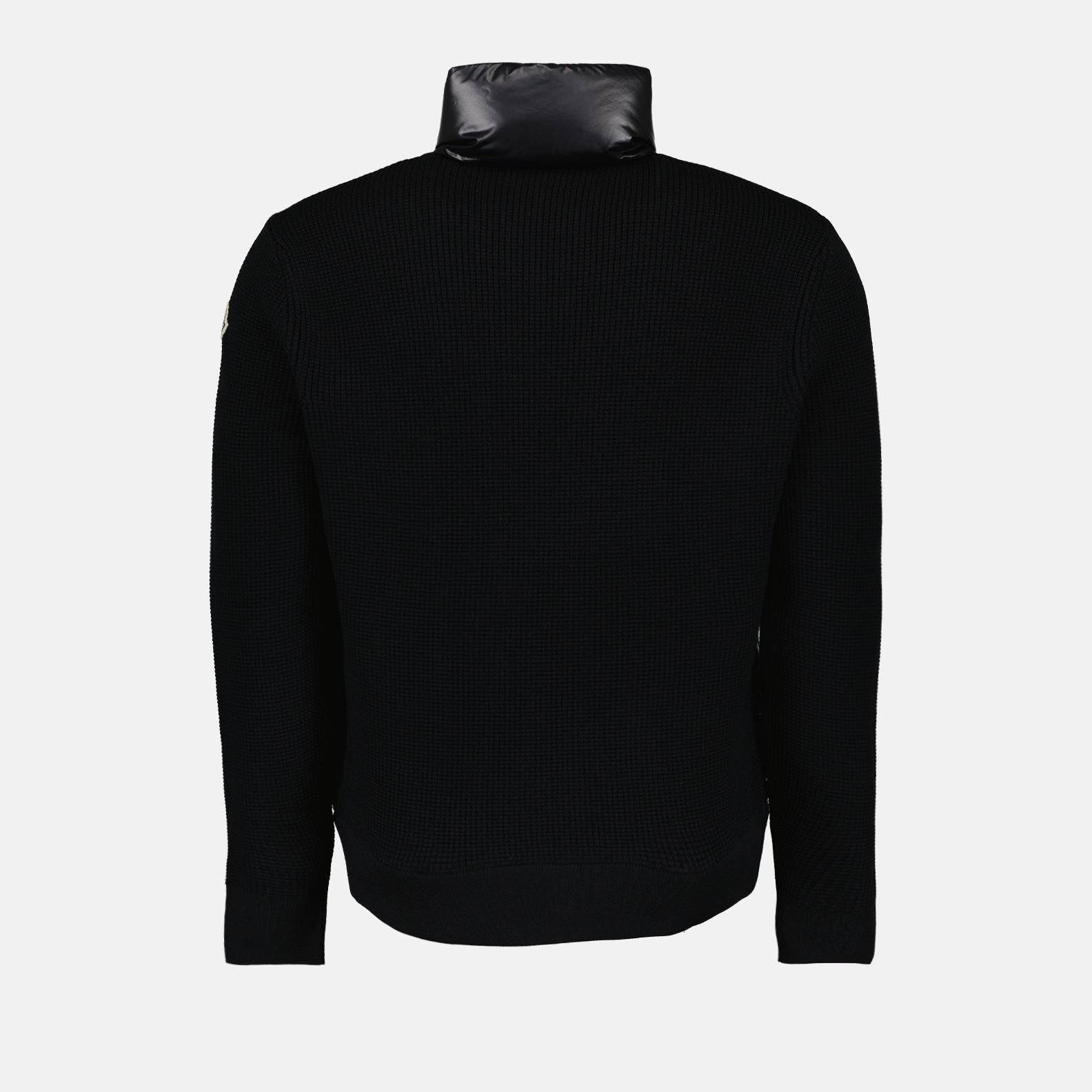 Vestes Veste bi-matière Moncler Noir Homme