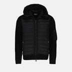 Jackets Bi-material jacket Moncler Black Homme