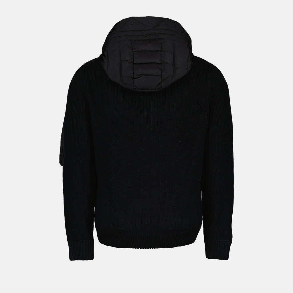 Jackets Bi-material jacket Moncler Black Homme