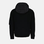 Jackets Bi-material jacket Moncler Black Homme