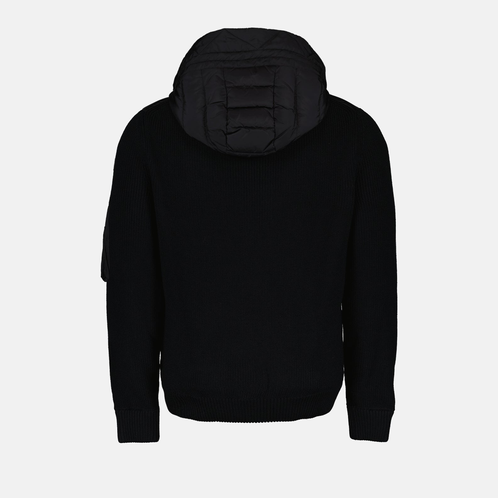 Jackets Bi-material jacket Moncler Black Homme