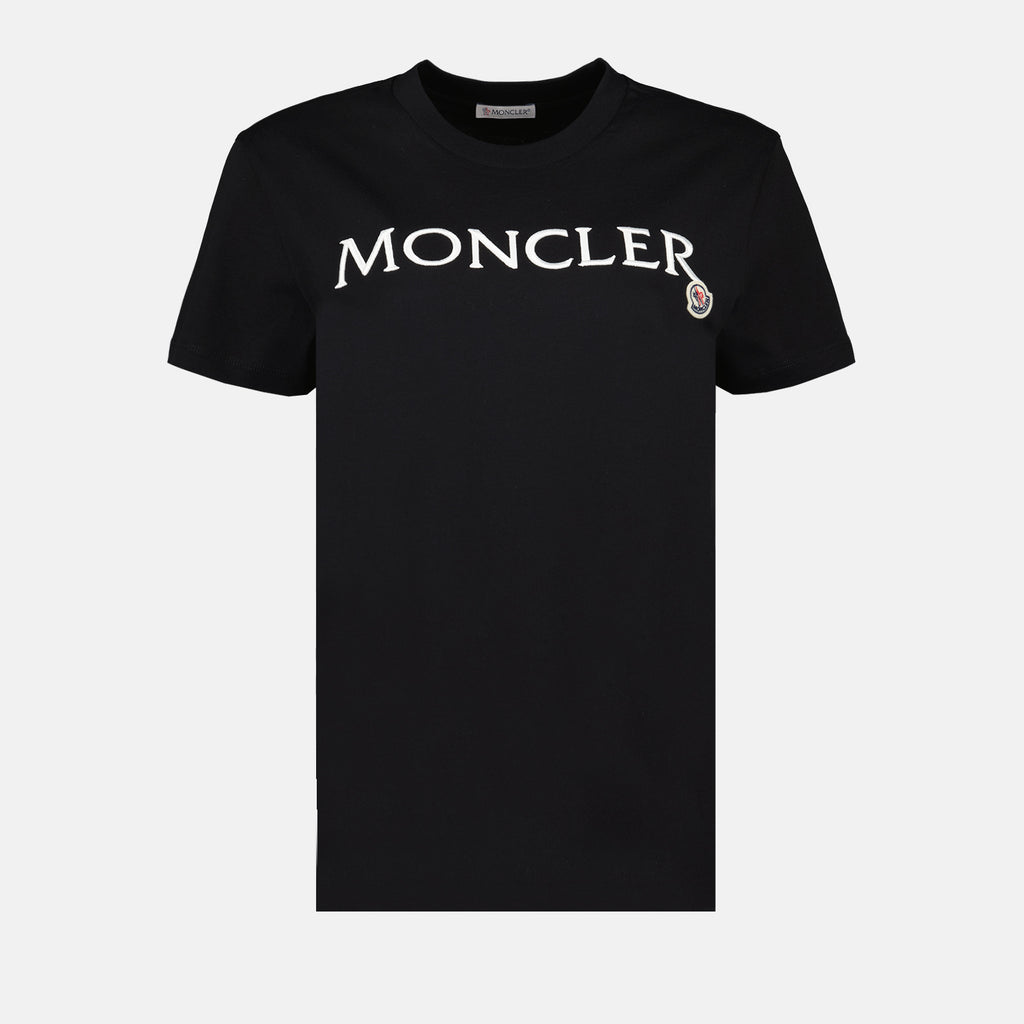 T-shirt T-shirt à logo Moncler Nero Femme