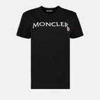T-shirt T-shirt à logo Moncler Nero Femme