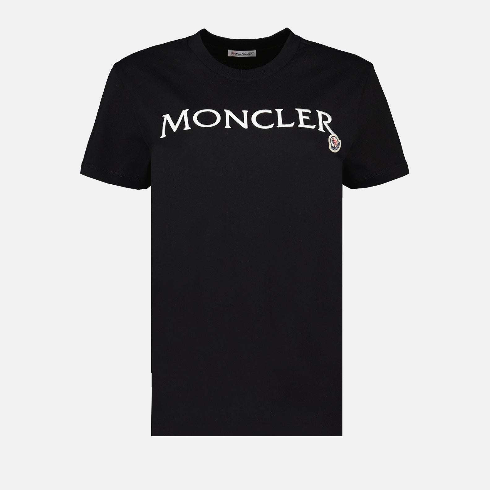 T-shirt T-shirt à logo Moncler Nero Femme