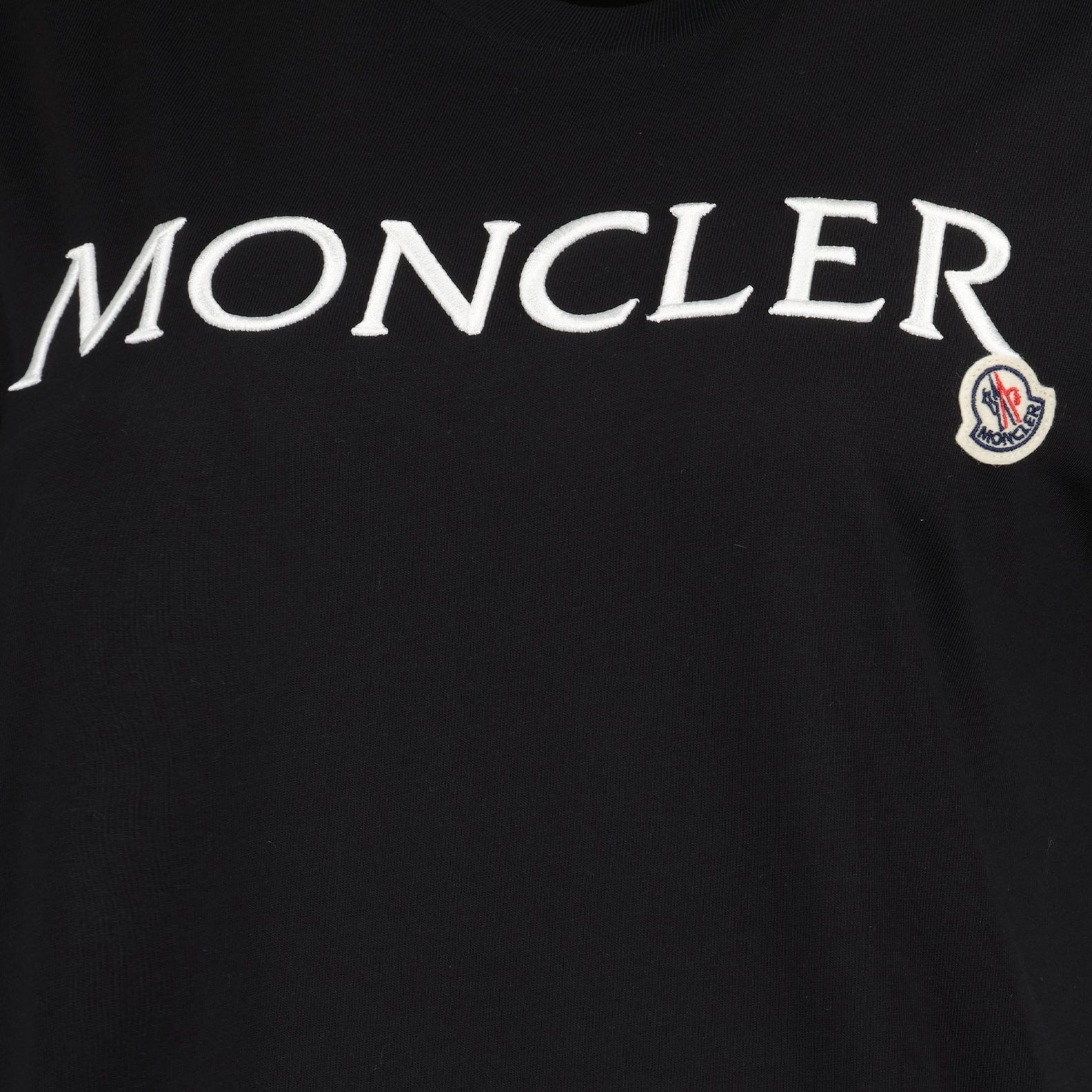 T-shirt T-shirt à logo Moncler Nero Femme