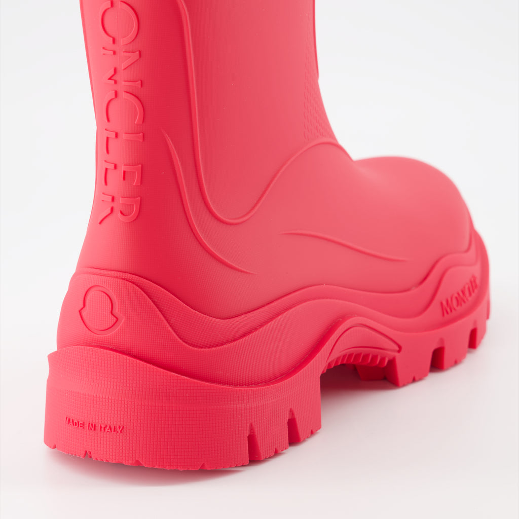 Bottines Bottes Misty Moncler Rose Femme