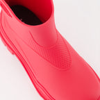 Bottines Bottes Misty Moncler Rose Femme