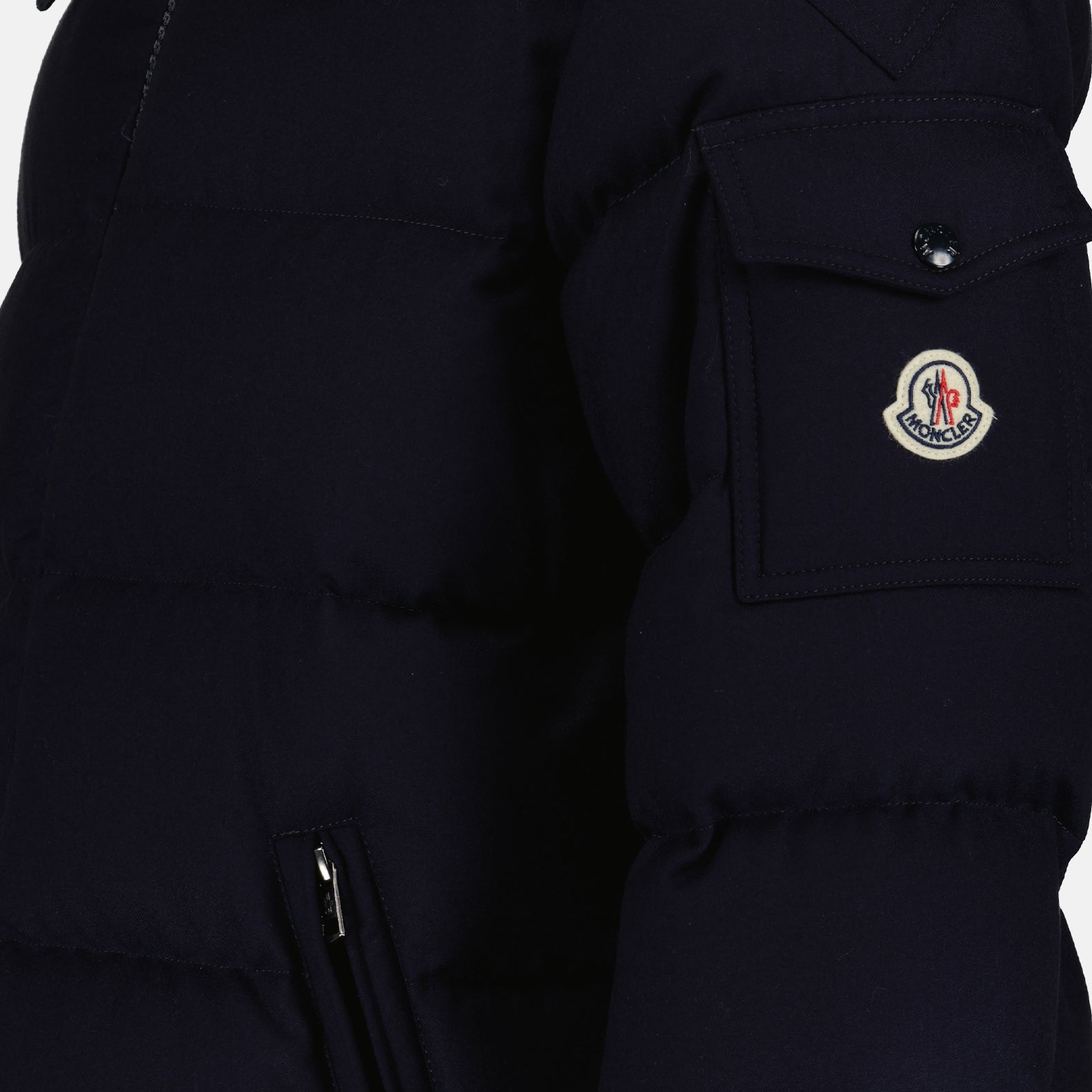 Coats Montgenevre down jacket Moncler Blue Man