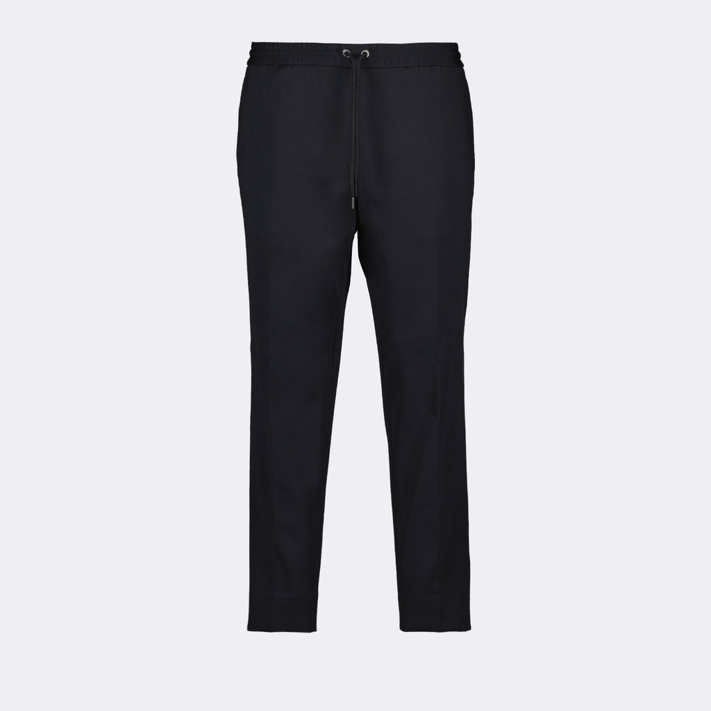 Pantalons Pantalon droit Moncler Noir Homme