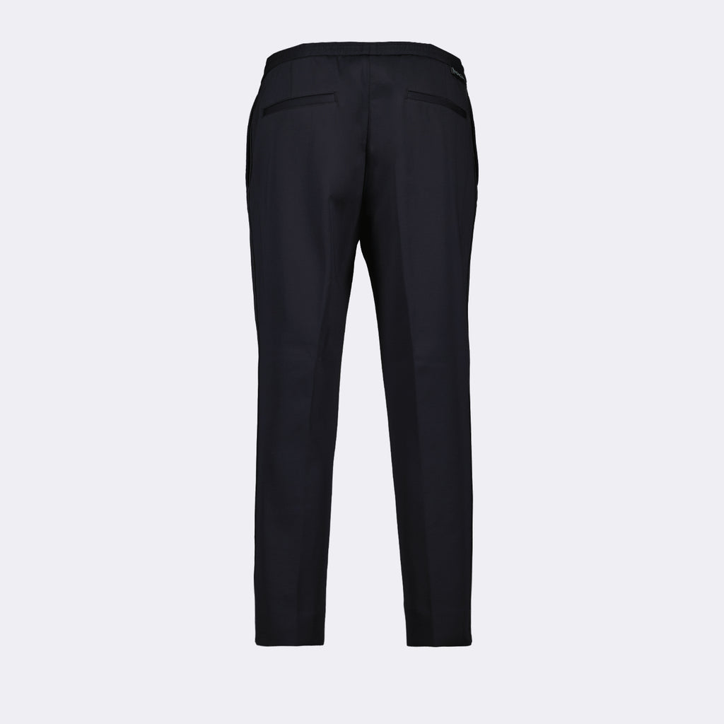 Pantalons Pantalon droit Moncler Noir Homme