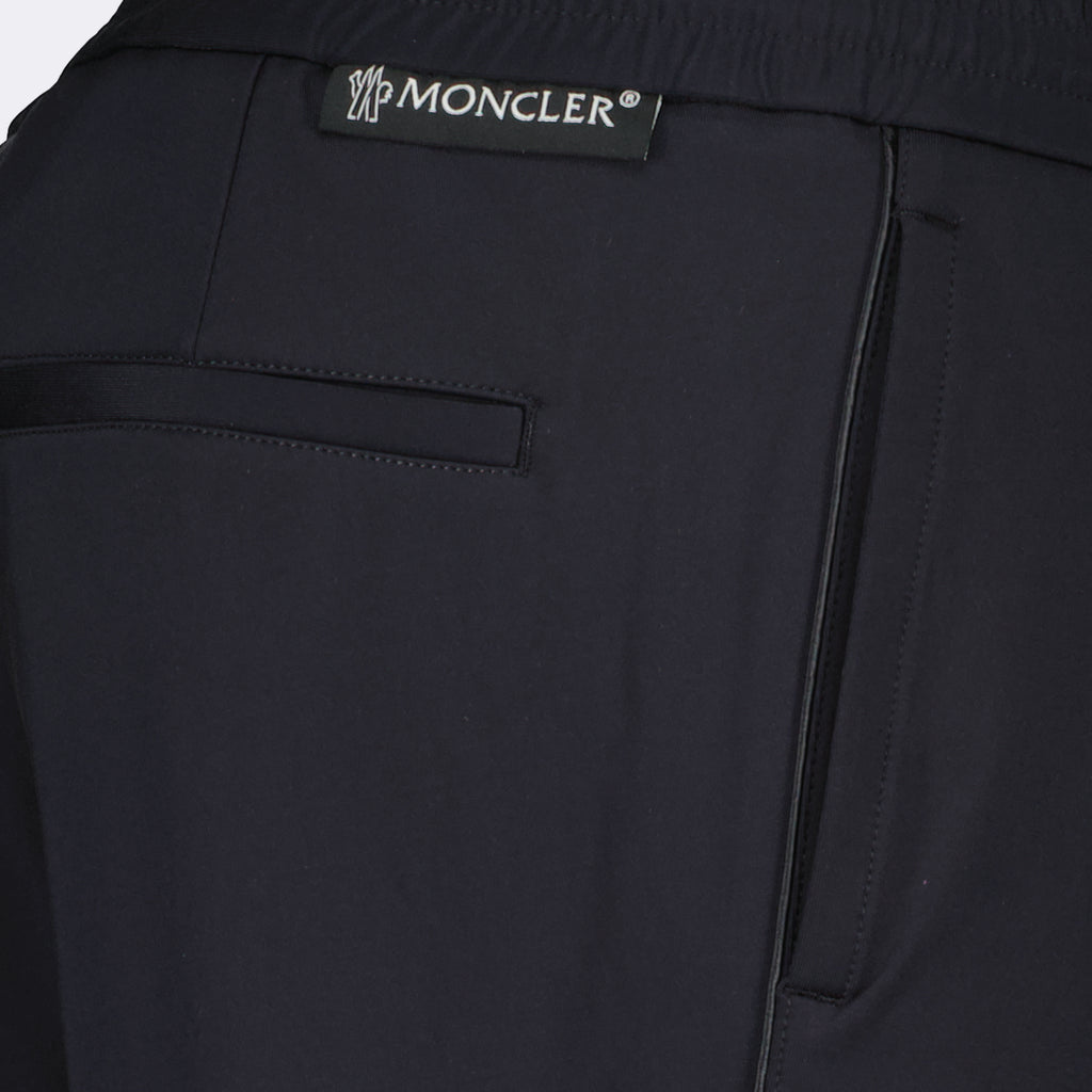 Pantalons Pantalon droit Moncler Noir Homme