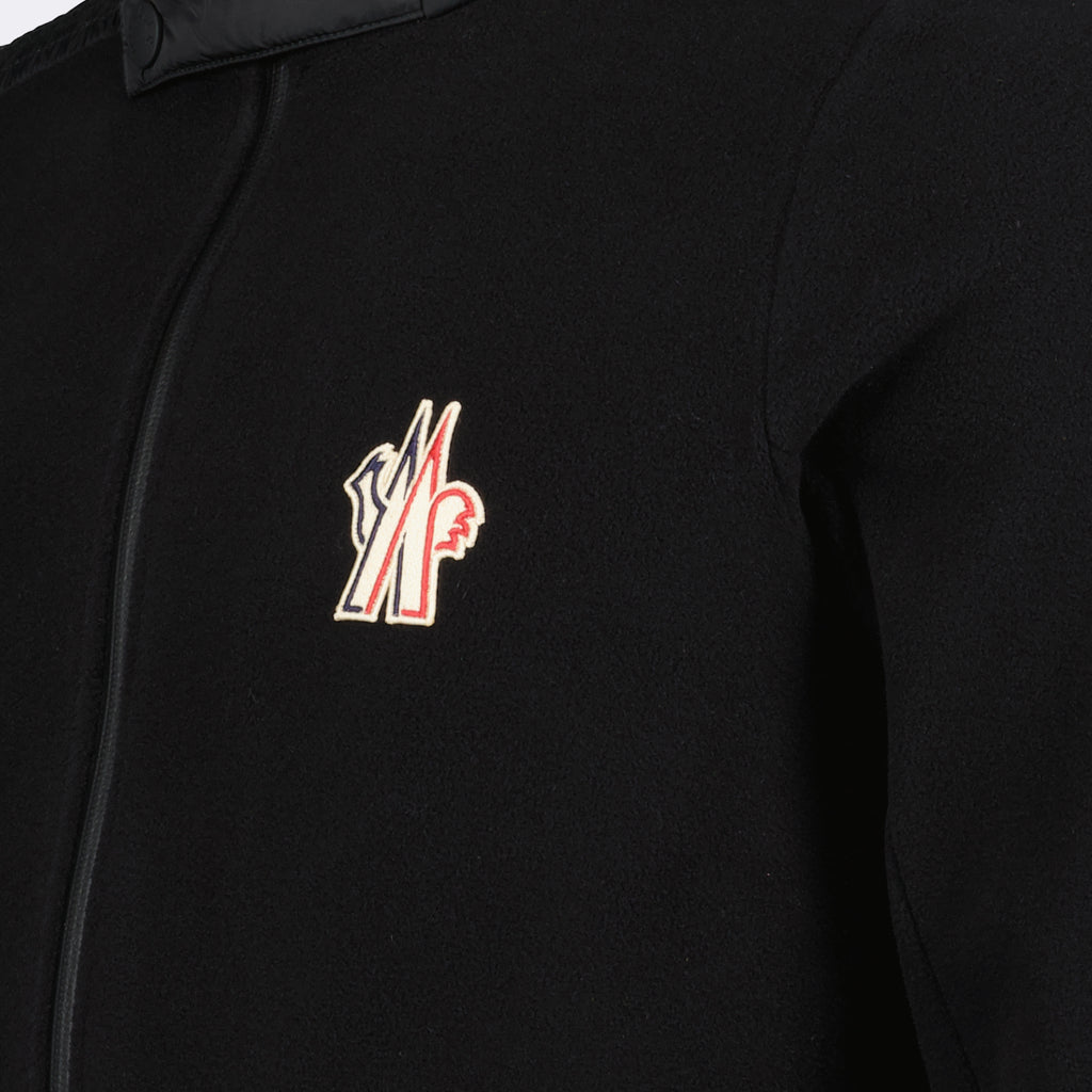 Vestes Veste polaire Moncler Grenoble Noir Homme