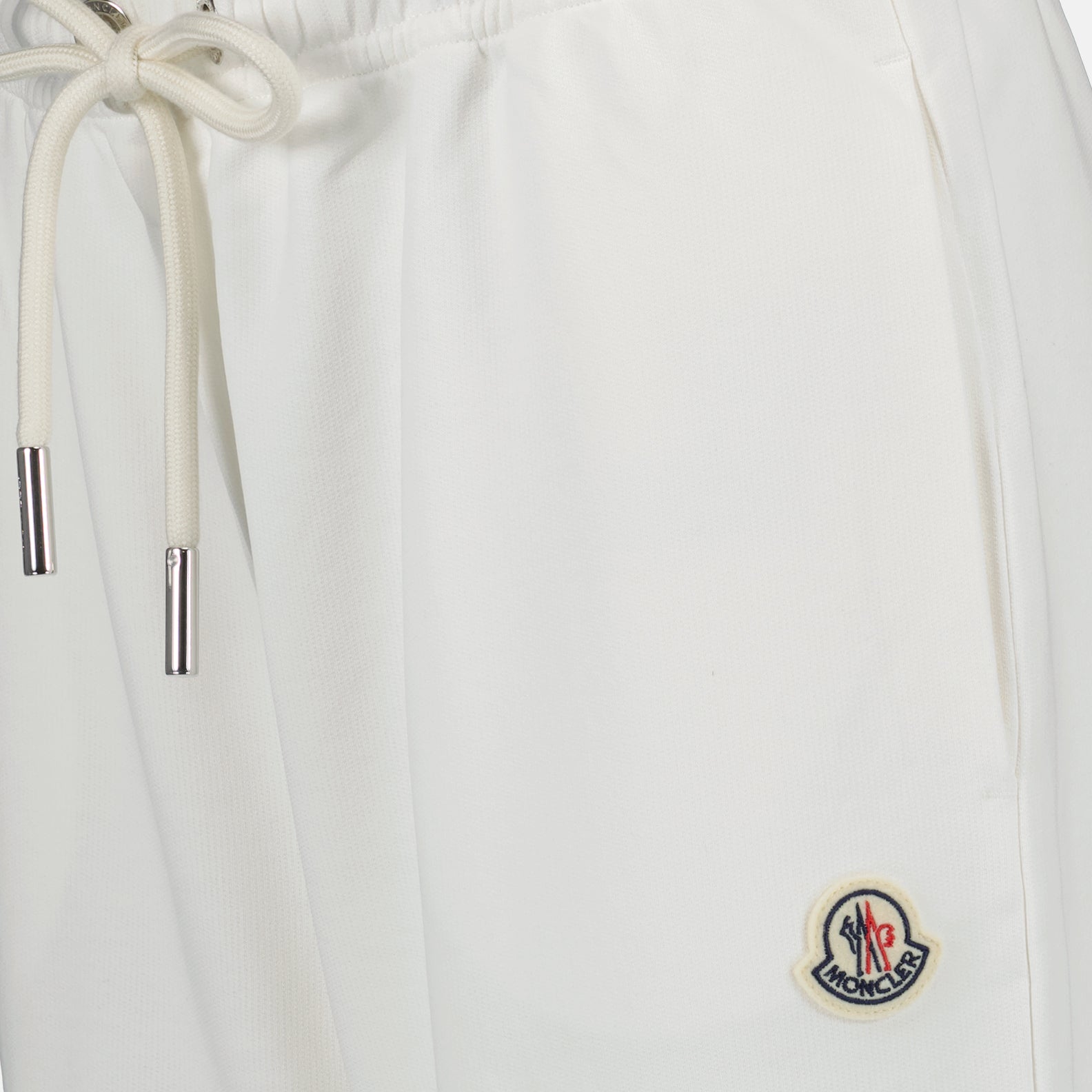 Pantalons Pantalon jogging à logo Moncler Blanc Femme