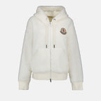 재킷 Veste en laine Moncler 하얀색 Femme