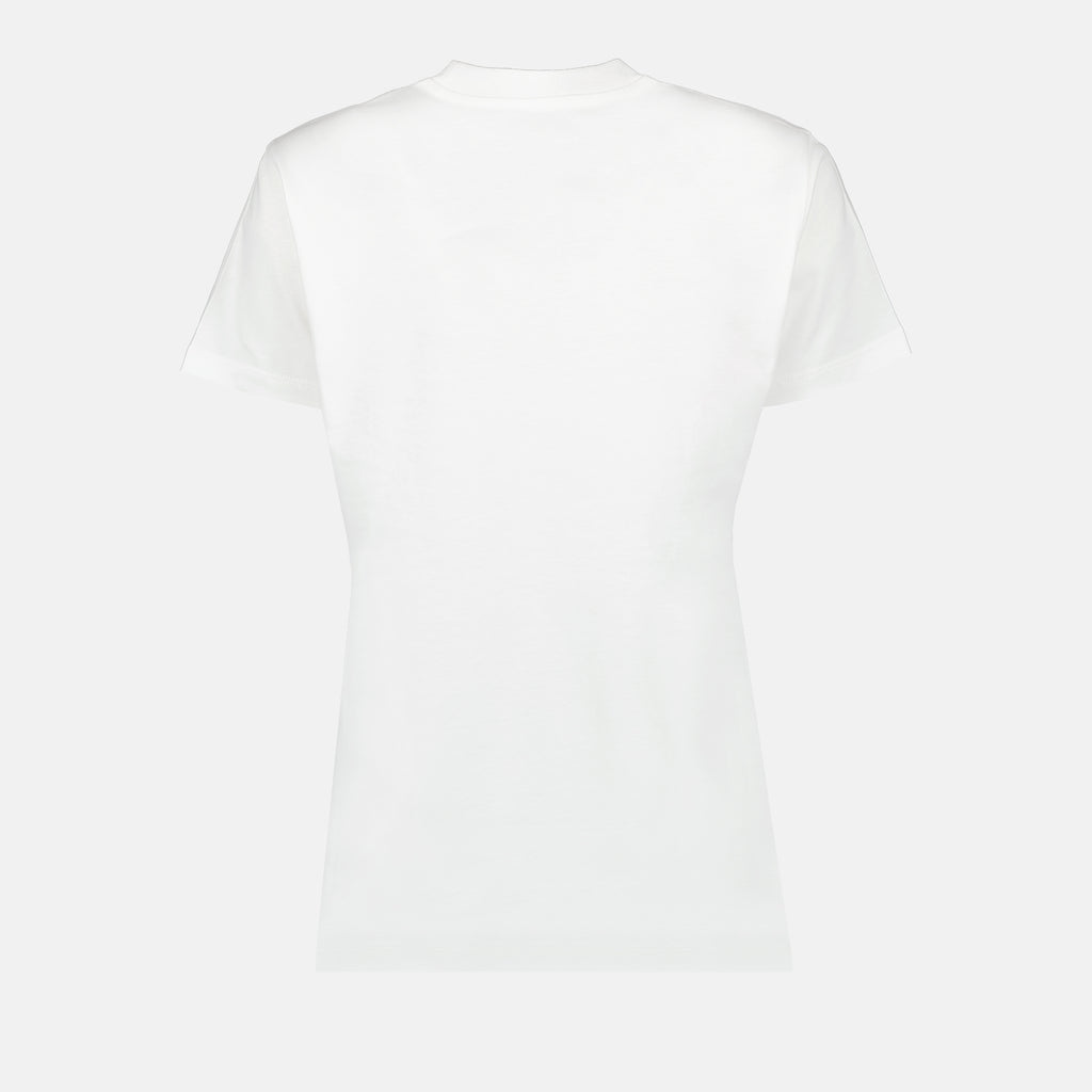 T-shirt T-shirt à logo Moncler Bianco Femme