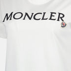 T-shirt T-shirt à logo Moncler Bianco Femme