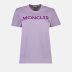 T-shirts Logo T-shirt Moncler Purple Women