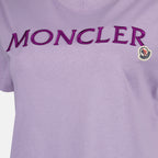 T-shirts Logo T-shirt Moncler Purple Women