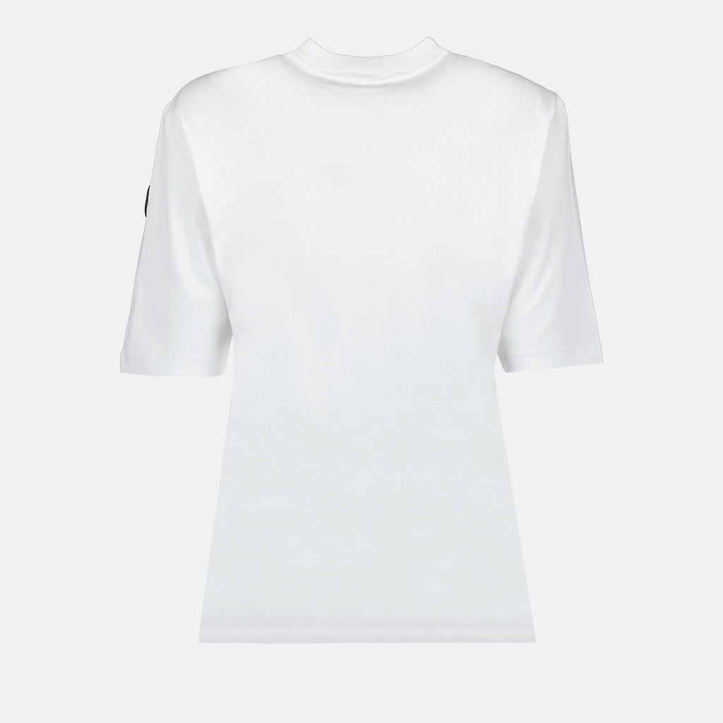 T-shirts Double logo t-shirt Moncler White Women