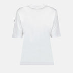 T-shirts Double logo t-shirt Moncler White Women