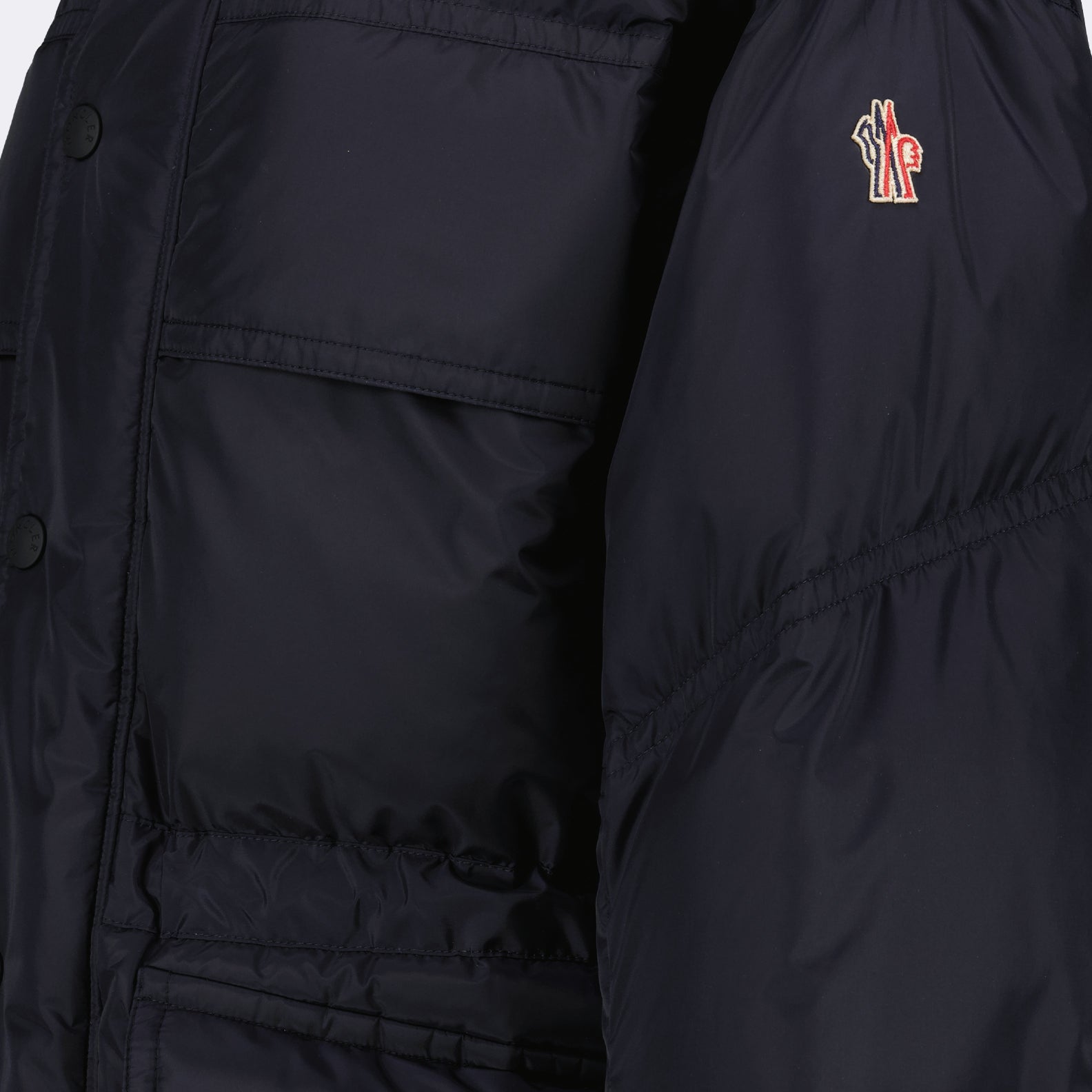 Manteaux Doudoune Brigues Moncler Grenoble Bleu foncé Homme