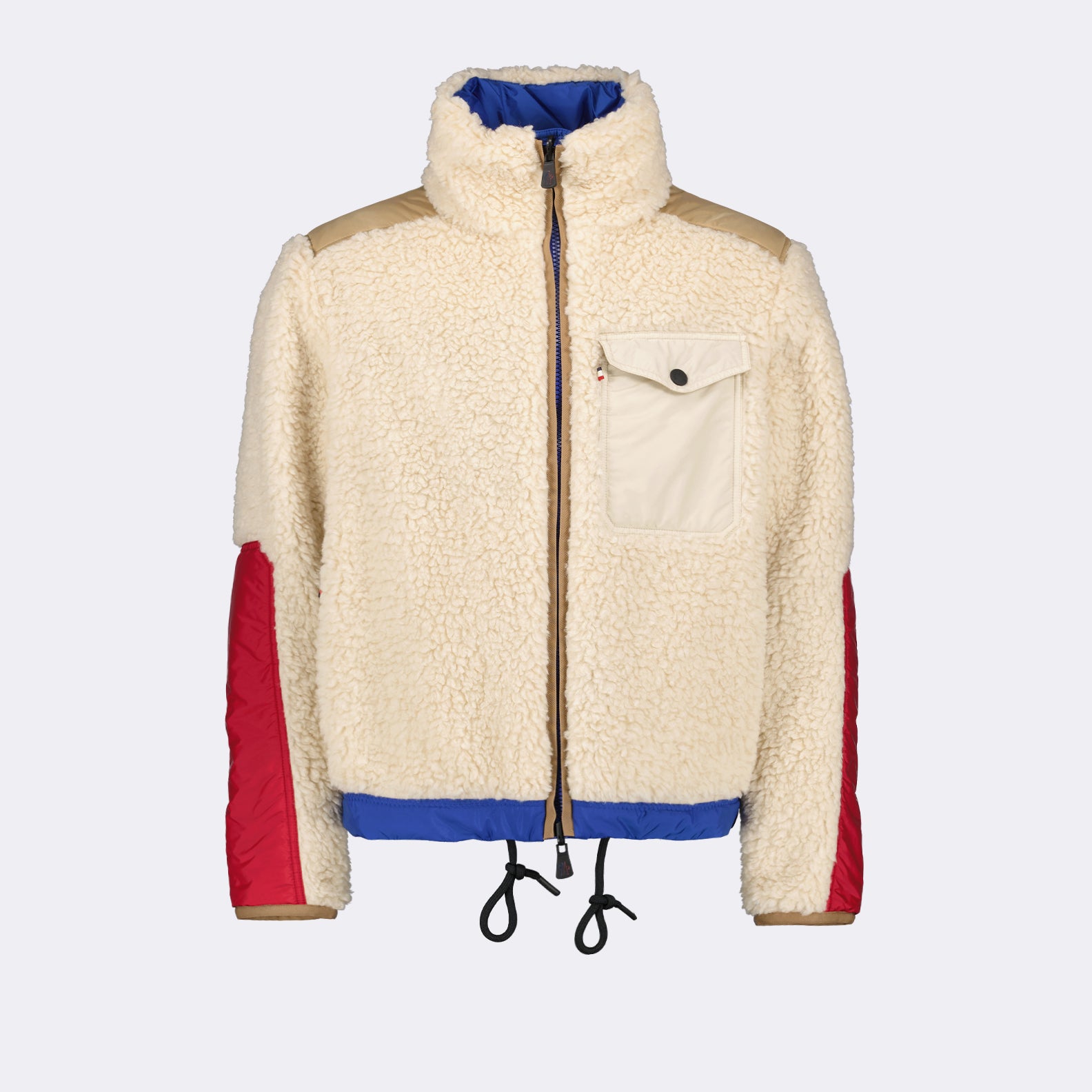 Coats Plattiers reversible down jacket Moncler Grenoble White Man