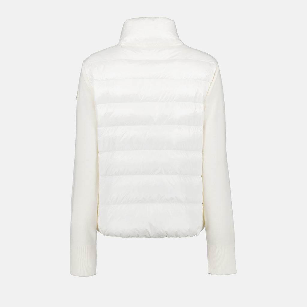 재킷 Veste bi-matière Moncler 하얀색 Femme