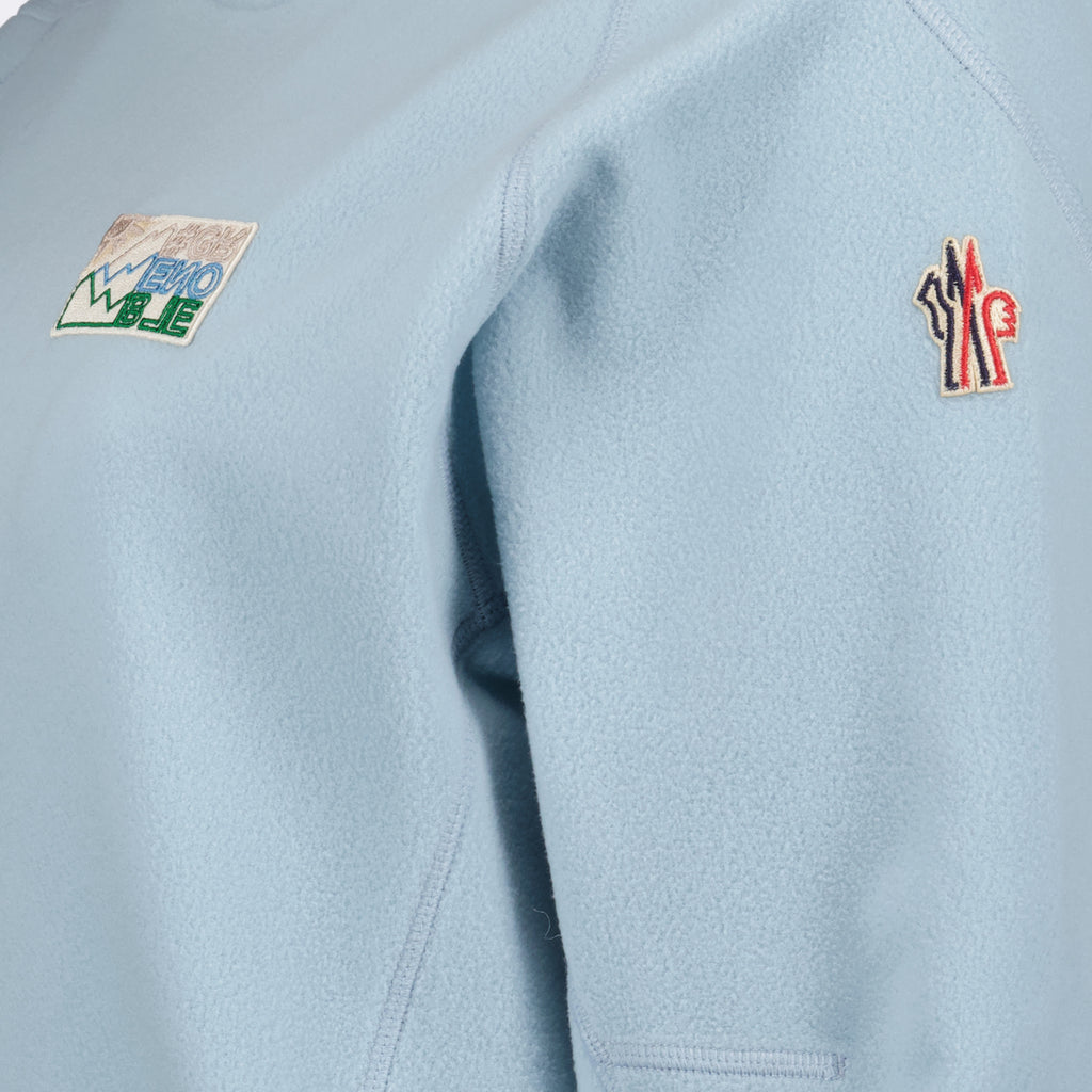 Sweatshirts Sweatshirt à logo Moncler Grenoble Bleu Femme