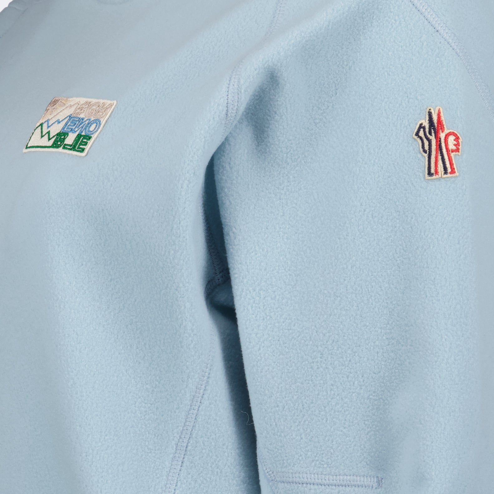 Sweatshirts Sweatshirt à logo Moncler Grenoble Bleu Femme