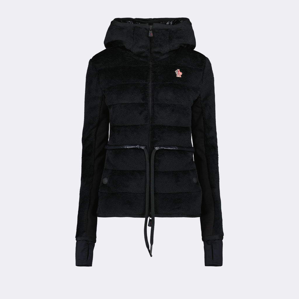 Jackets Quilted fleece jacket Moncler Grenoble Black Femme