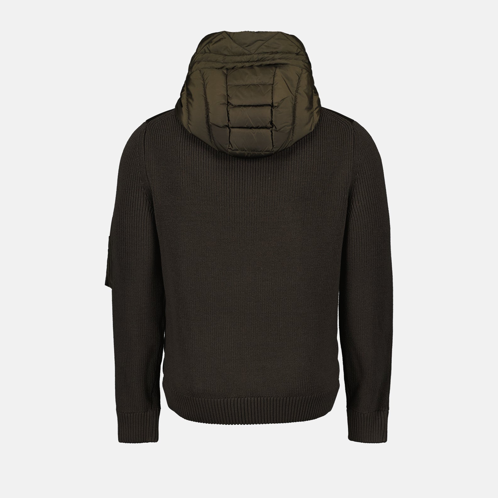 Vestes Veste bi-matière Moncler Vert Homme