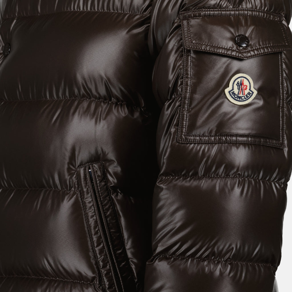 Coats Lule down jacket Moncler Brown Man