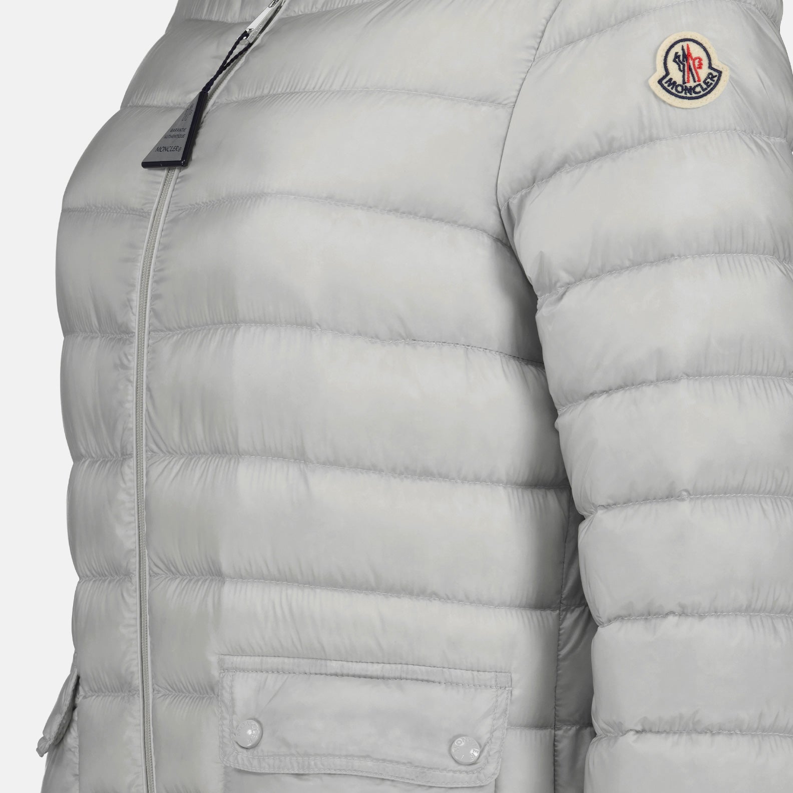 Jaquetas Doudoune courte Lans Moncler Cinza Femme